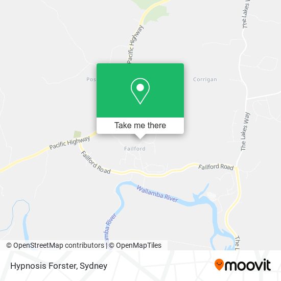 Hypnosis Forster map