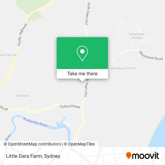 Little Dara Farm map