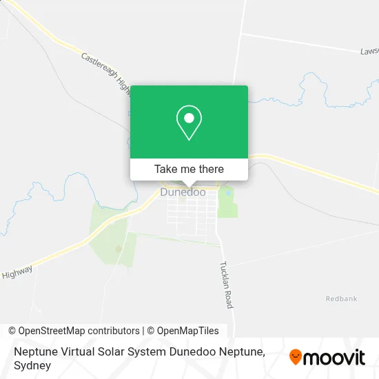 Mapa Neptune Virtual Solar System Dunedoo Neptune