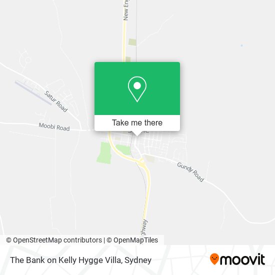 Mapa The Bank on Kelly Hygge Villa