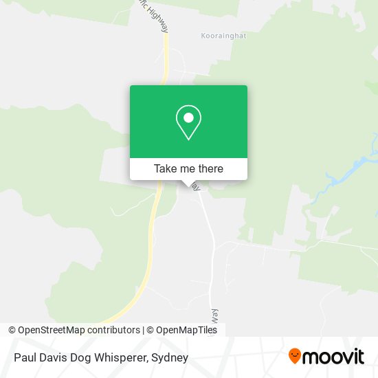 Paul Davis Dog Whisperer map