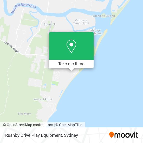 Rushby Drive Play Equipment map