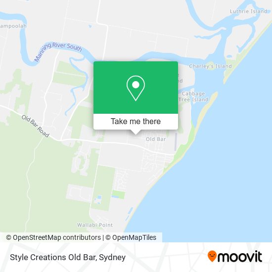 Style Creations Old Bar map