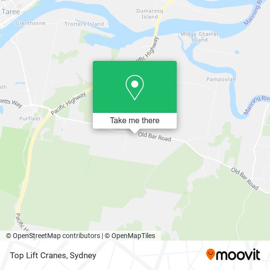 Top Lift Cranes map