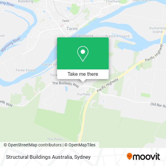 Structural Buildings Australia map