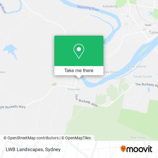 LWB Landscapes map