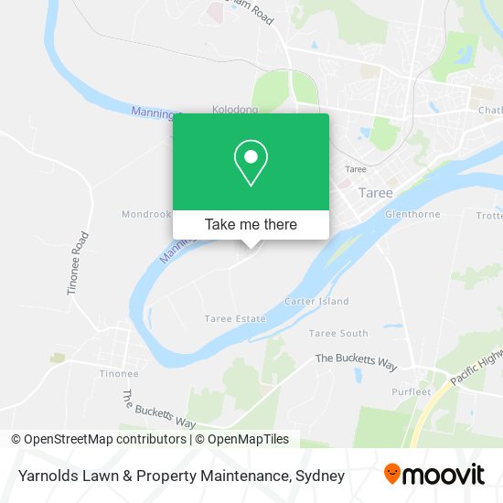 Yarnolds Lawn & Property Maintenance map