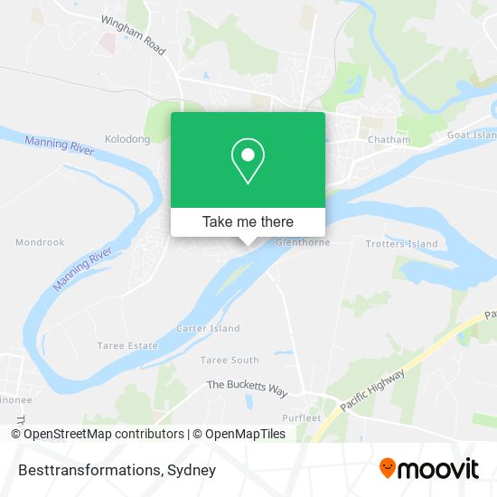 Besttransformations map