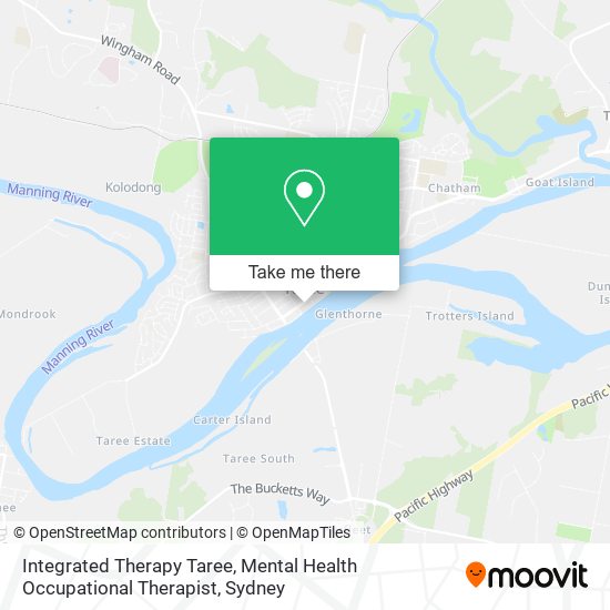 Integrated Therapy Taree, Mental Health Occupational Therapist map