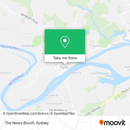 The News Booth map