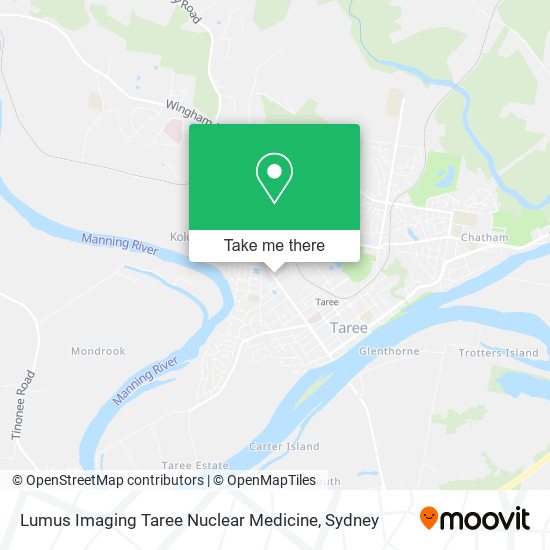 Lumus Imaging Taree Nuclear Medicine map