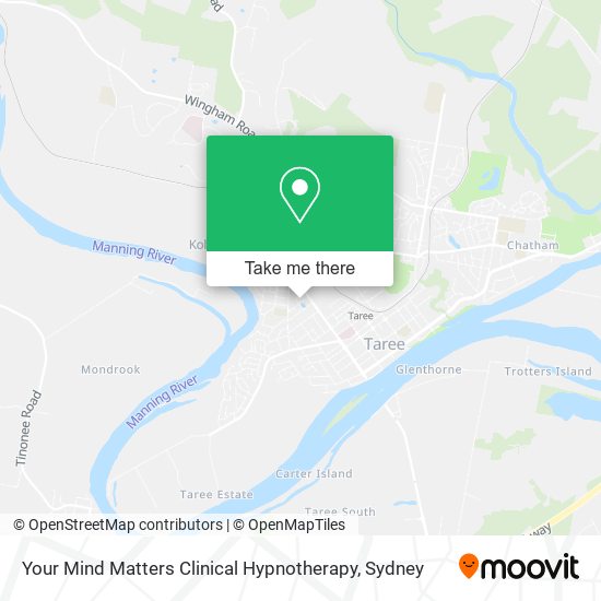 Mapa Your Mind Matters Clinical Hypnotherapy