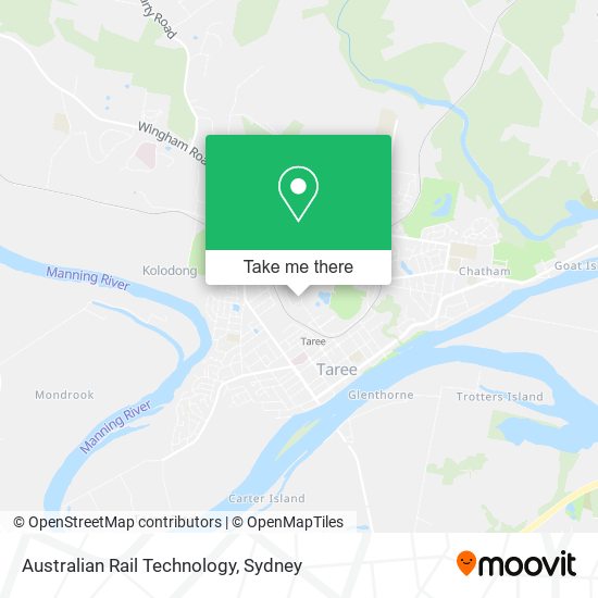 Australian Rail Technology map