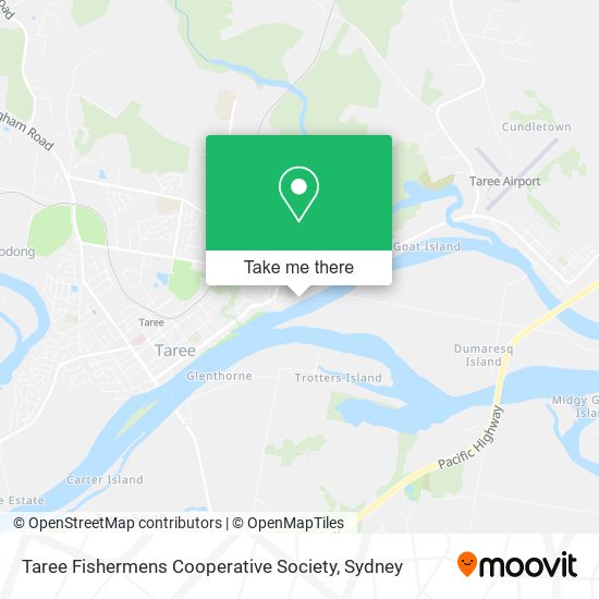 Taree Fishermens Cooperative Society map