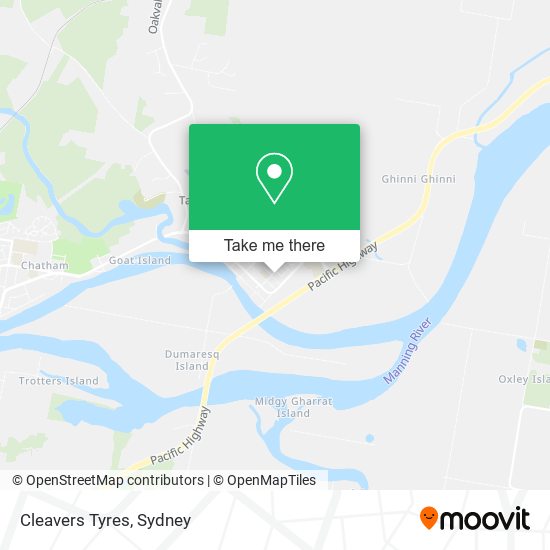 Cleavers Tyres map