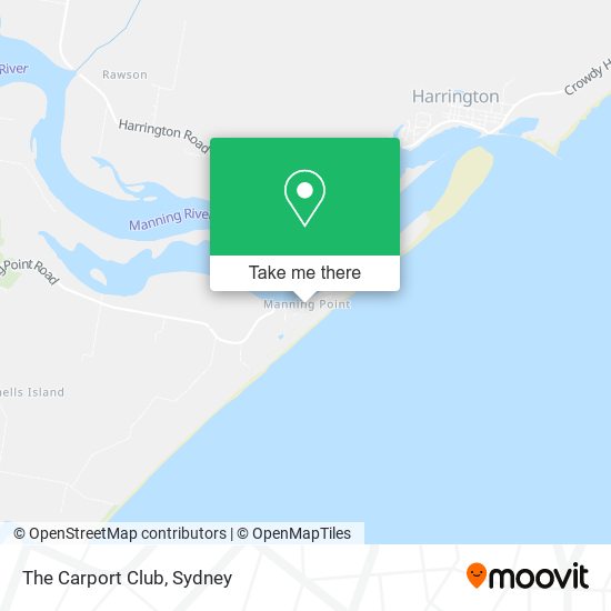The Carport Club map