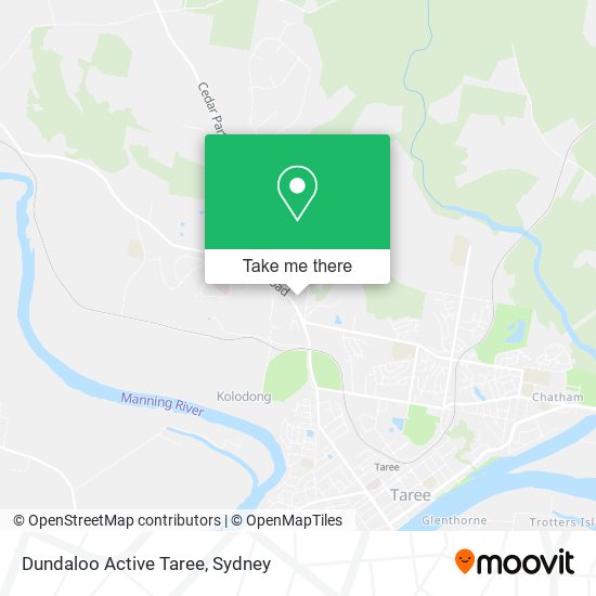 Dundaloo Active Taree map