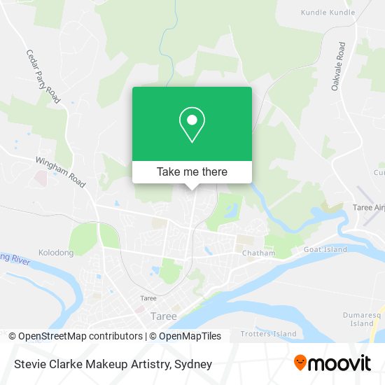 Stevie Clarke Makeup Artistry map