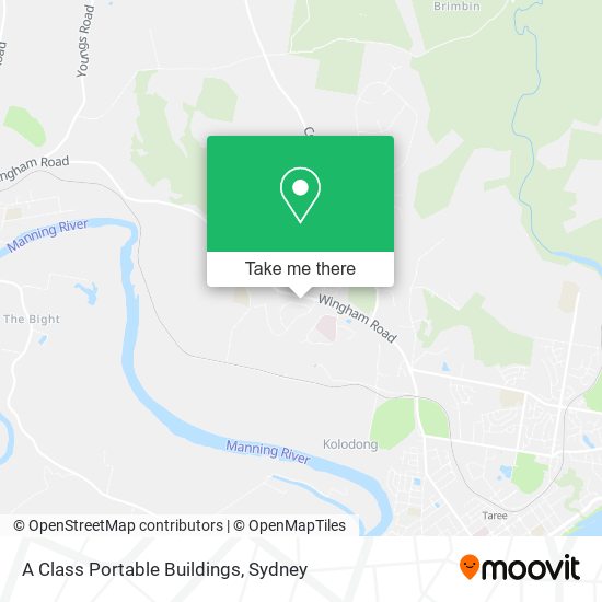 A Class Portable Buildings map