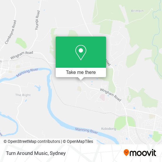Turn Around Music map