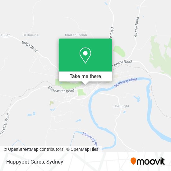 Happypet Cares map