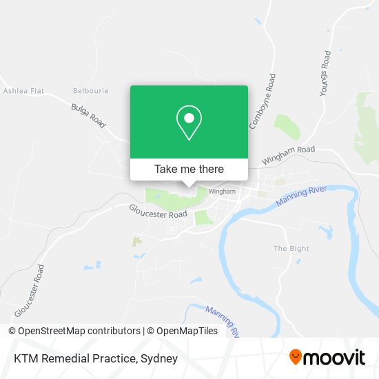 KTM Remedial Practice map