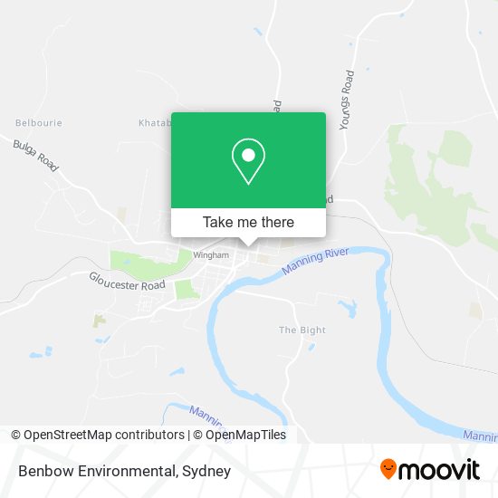 Benbow Environmental map