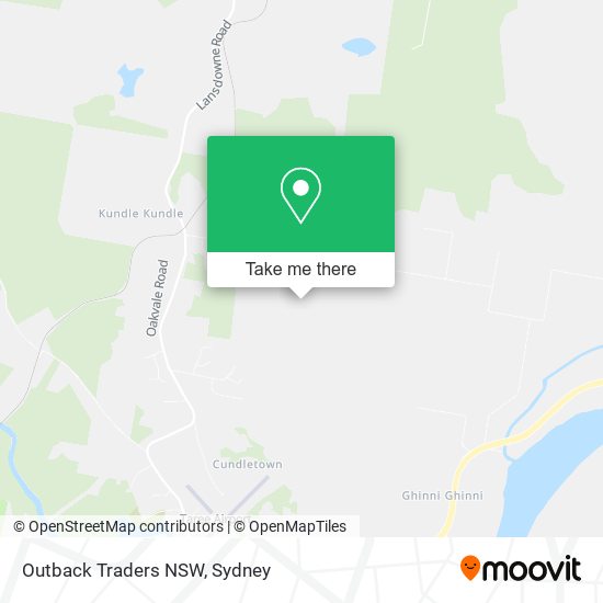 Outback Traders NSW map