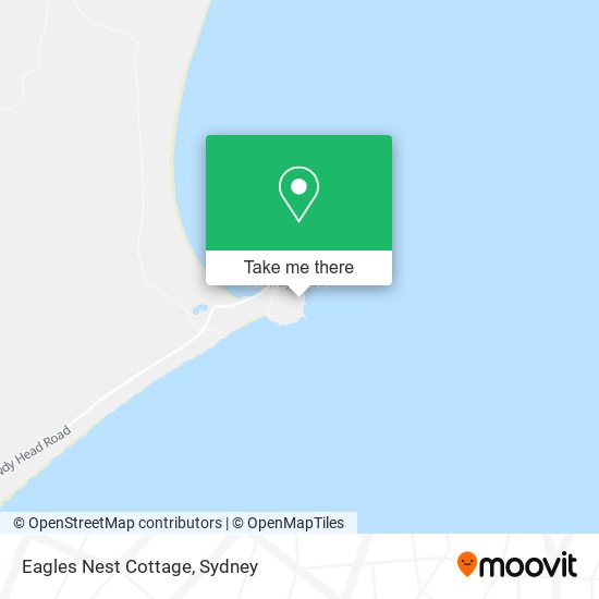 Eagles Nest Cottage map