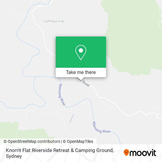 Knorrit Flat Riverside Retreat & Camping Ground map