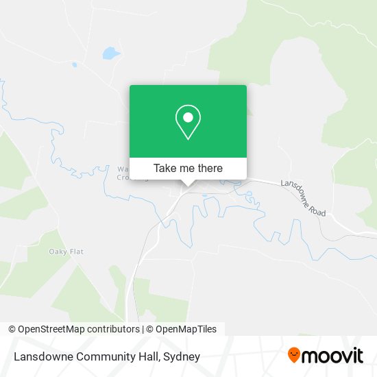 Lansdowne Community Hall map