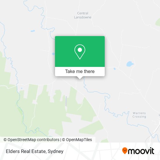 Elders Real Estate map