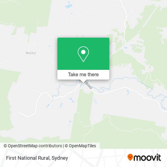 First National Rural map