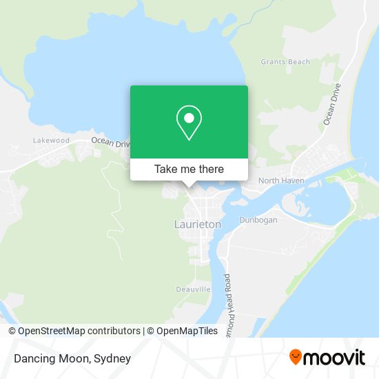 Dancing Moon map