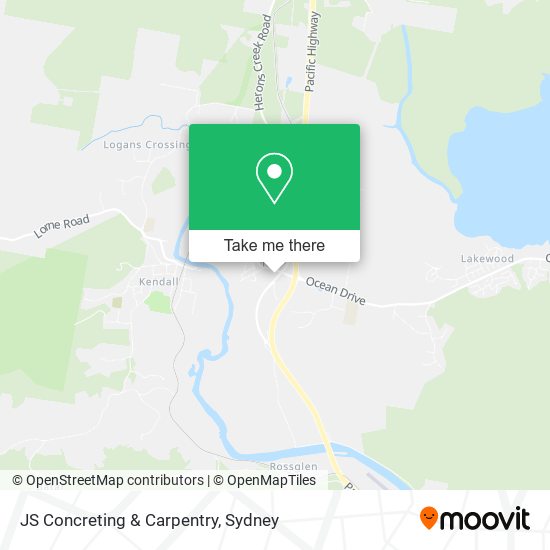 JS Concreting & Carpentry map