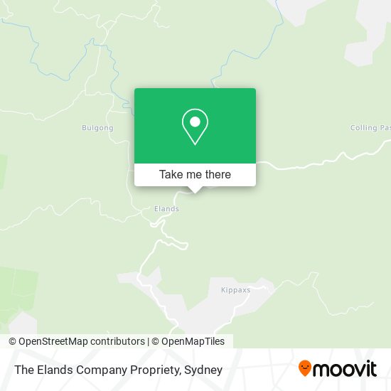 The Elands Company Propriety map