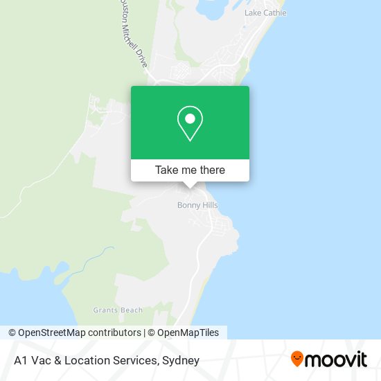 A1 Vac & Location Services map