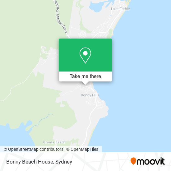 Bonny Beach House map