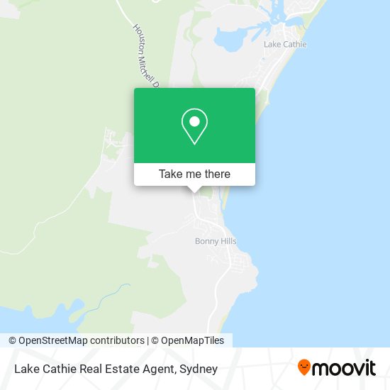 Lake Cathie Real Estate Agent map