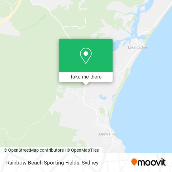Rainbow Beach Sporting Fields map