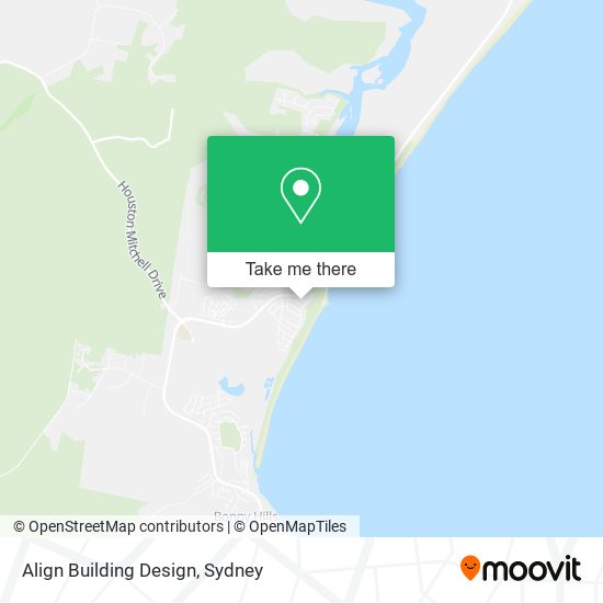 Align Building Design map