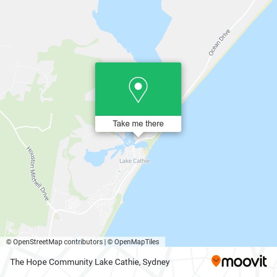 The Hope Community Lake Cathie map