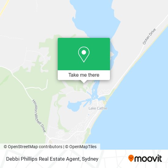 Debbi Phillips Real Estate Agent map