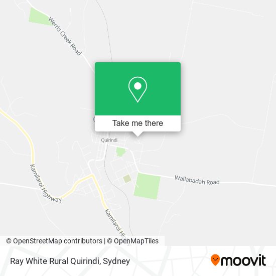Ray White Rural Quirindi map