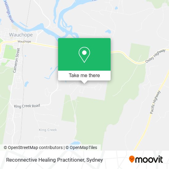 Reconnective Healing Practitioner map