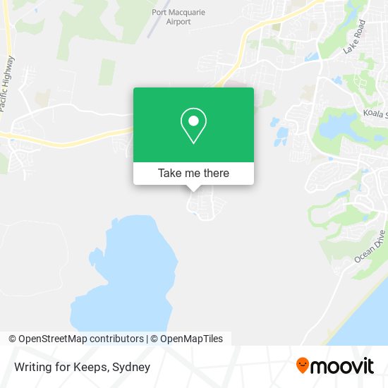 Writing for Keeps map