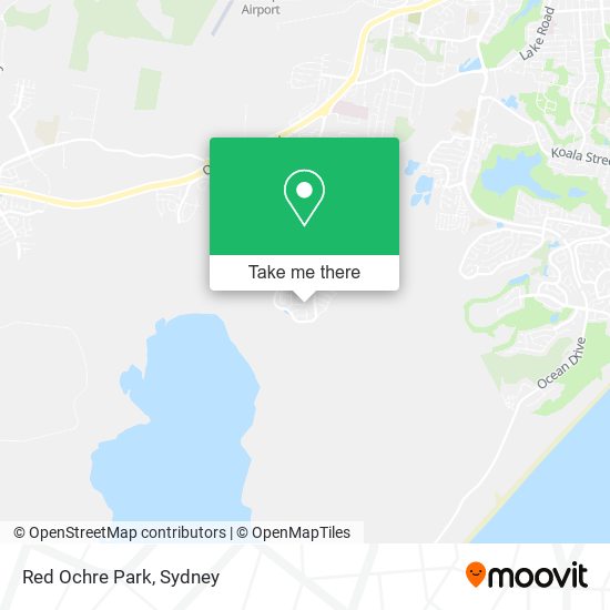 Red Ochre Park map