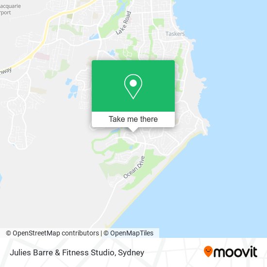 Julies Barre & Fitness Studio map