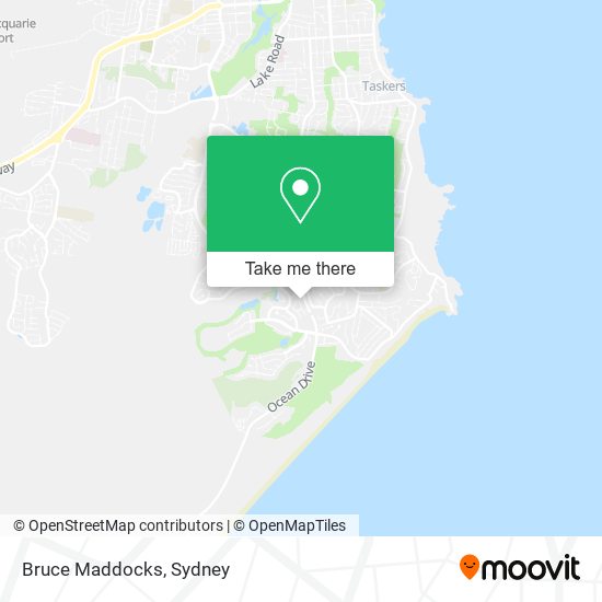 Bruce Maddocks map