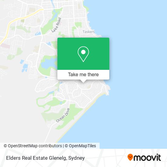 Elders Real Estate Glenelg map